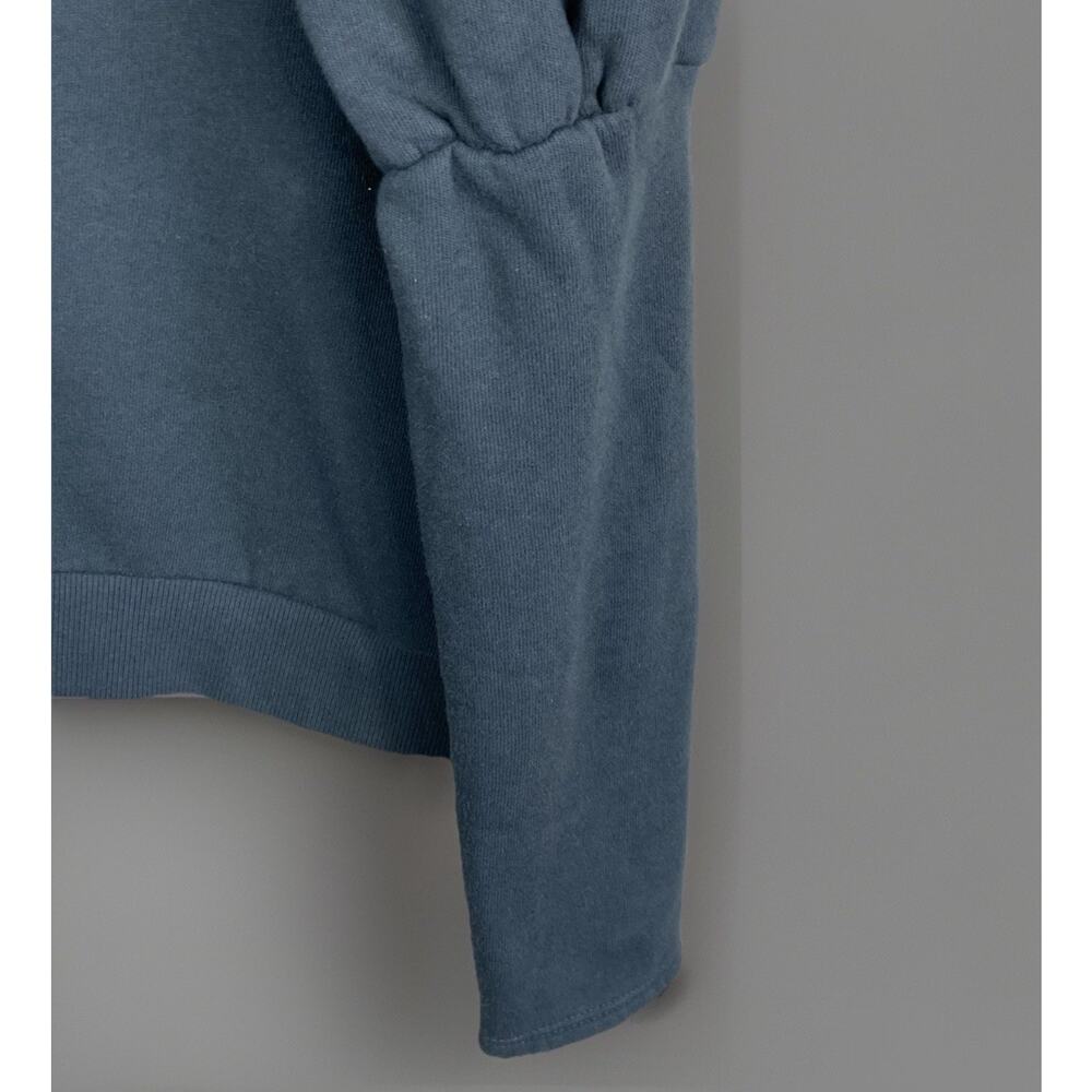 Nation LTD Joss Sweatshirt Women’s M Puff Sleeve Cozycore Comfy Casual - Picture 5 of 9